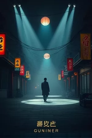 《候鸟车站》竖版海报 清晨薄雾里的候车月台