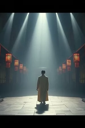 《第二次开庭》竖版海报 空无一人的法庭旁听席